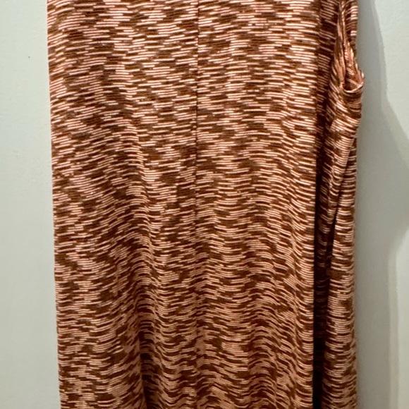 LulaRoe Brown long sleeveless Cardigan, size XL - Picture 3 of 3